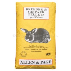 Allen & Page Rabbit Breeder & Grower Pellets 20kg
